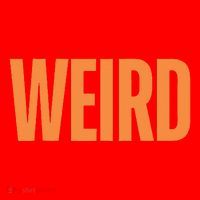 Weird Orange Text Single Word Santa Hat thumb 1