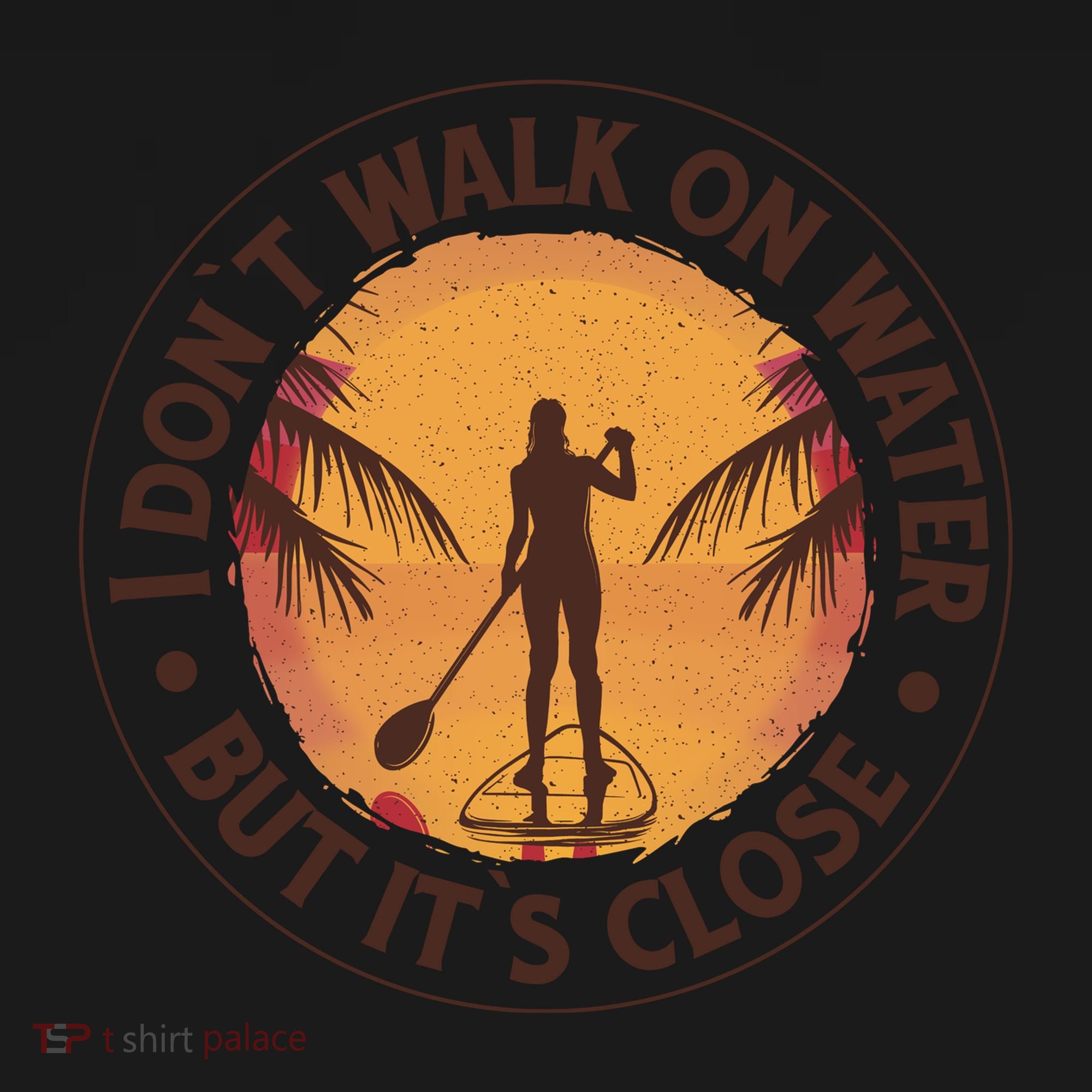 Walk On Water Paddleboard Button