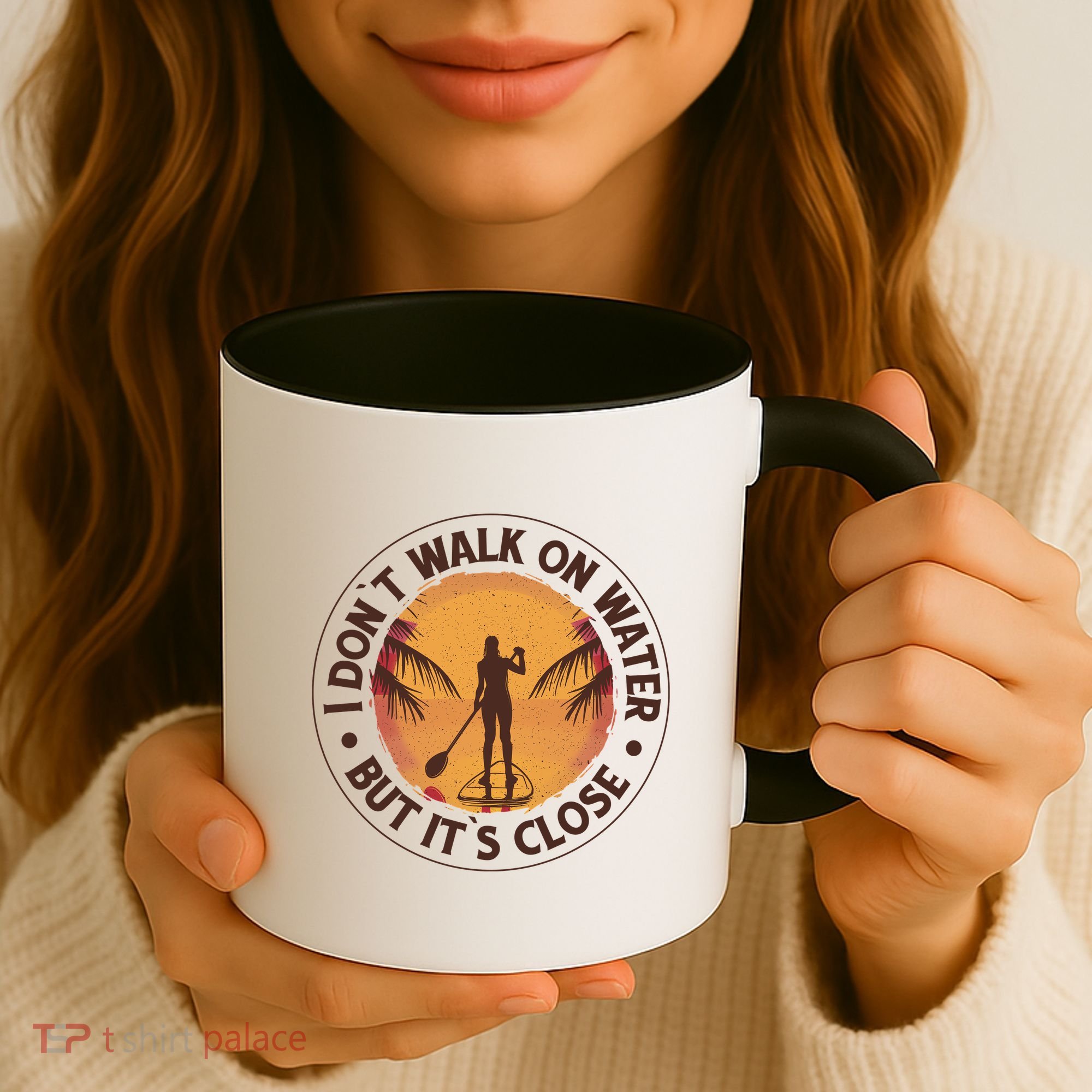 Walk On Water Paddleboard Coffee Mug