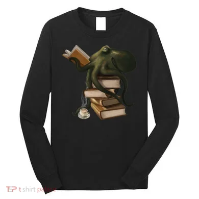 Wellread Octopus Long Sleeve Shirt