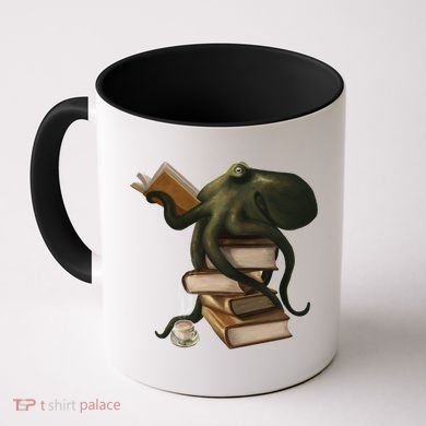 Wellread Octopus Coffee Mug