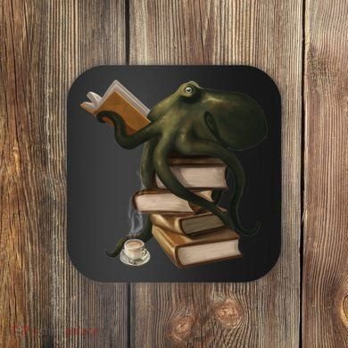 Wellread Octopus Coaster
