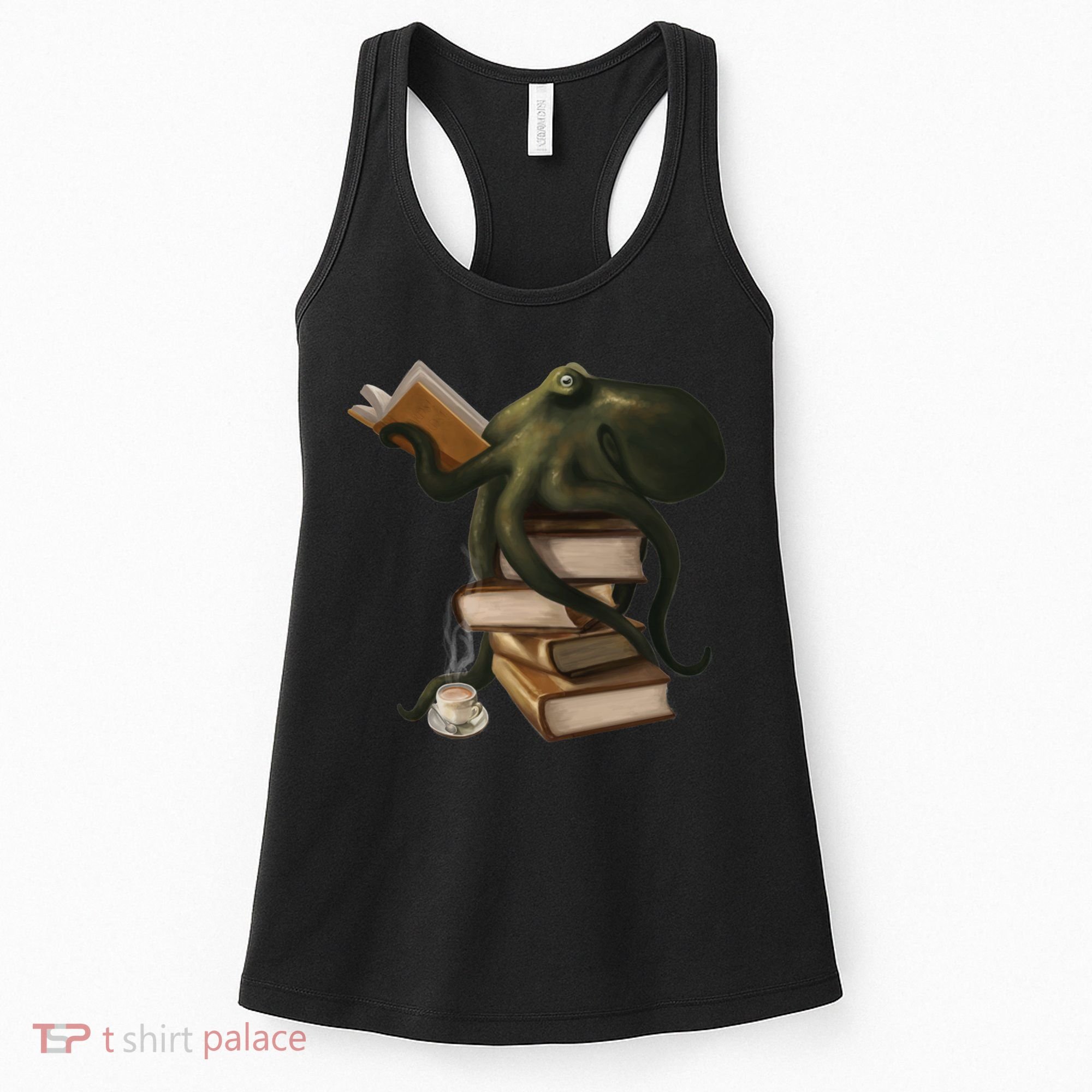 Wellread Octopus Women's Tank Top