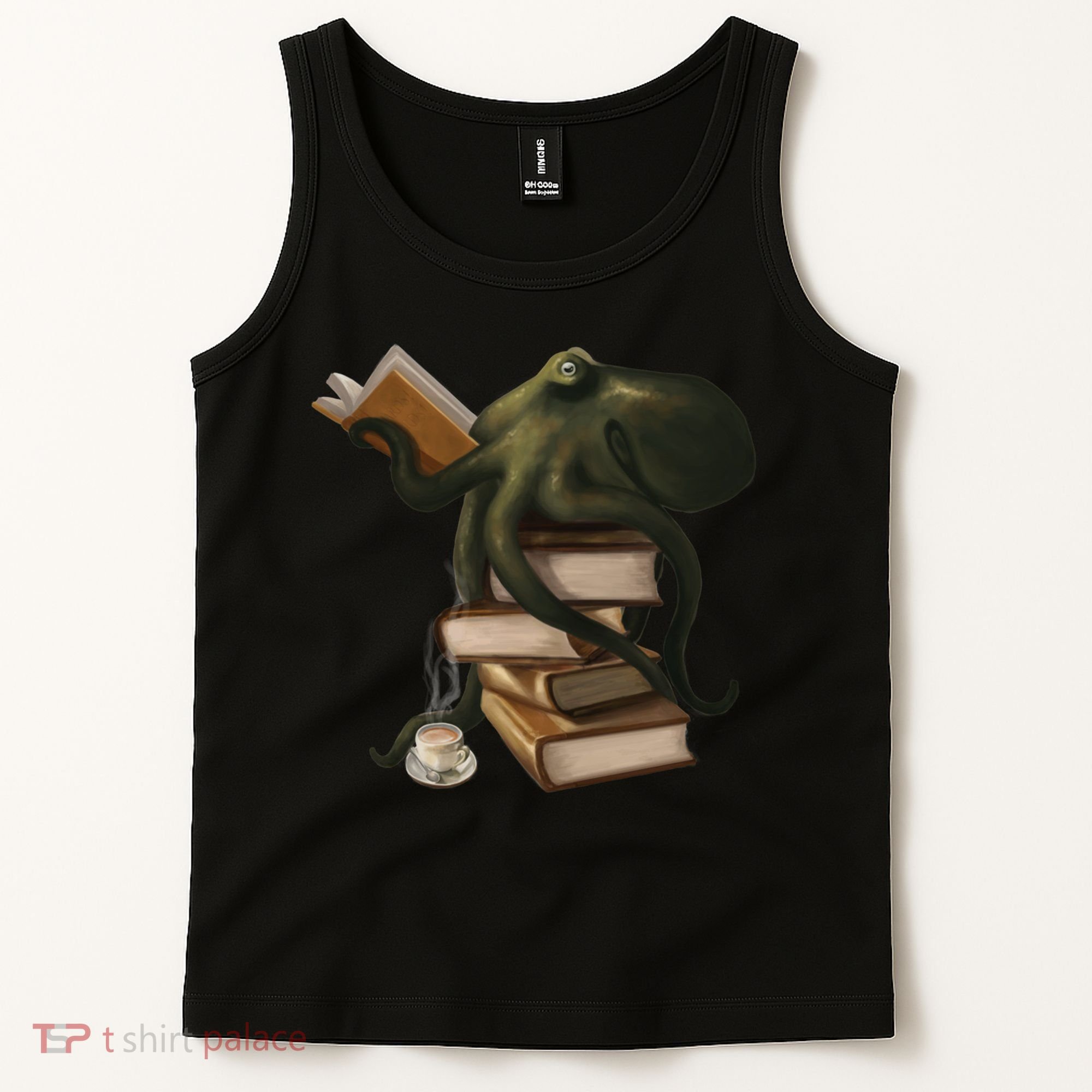 Wellread Octopus Tank Top