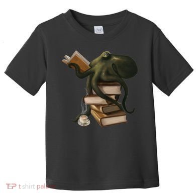 Wellread Octopus Toddler T-Shirt