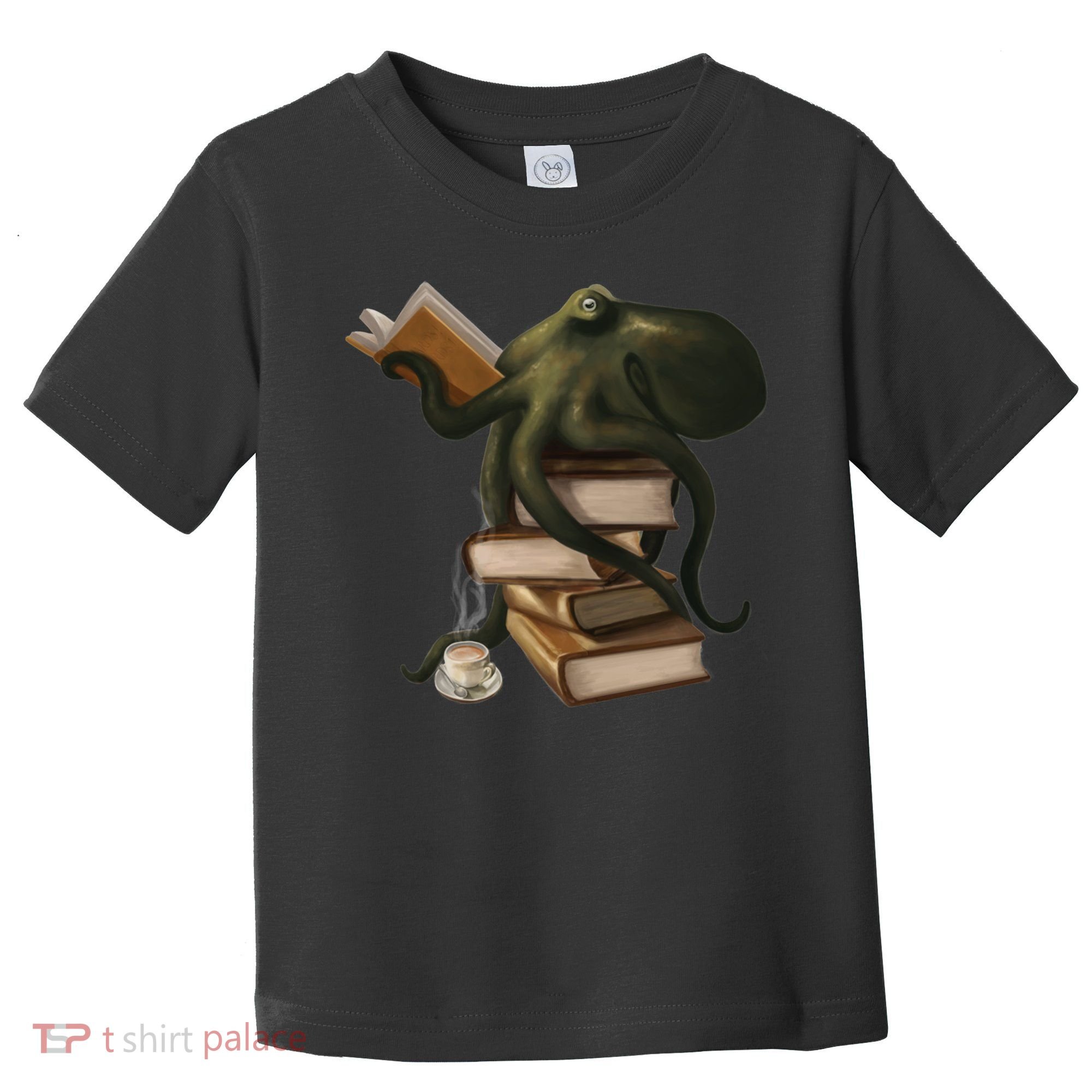 Wellread Octopus Toddler T-Shirt