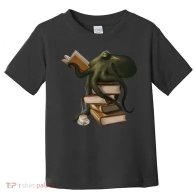 Wellread Octopus Toddler T-Shirt