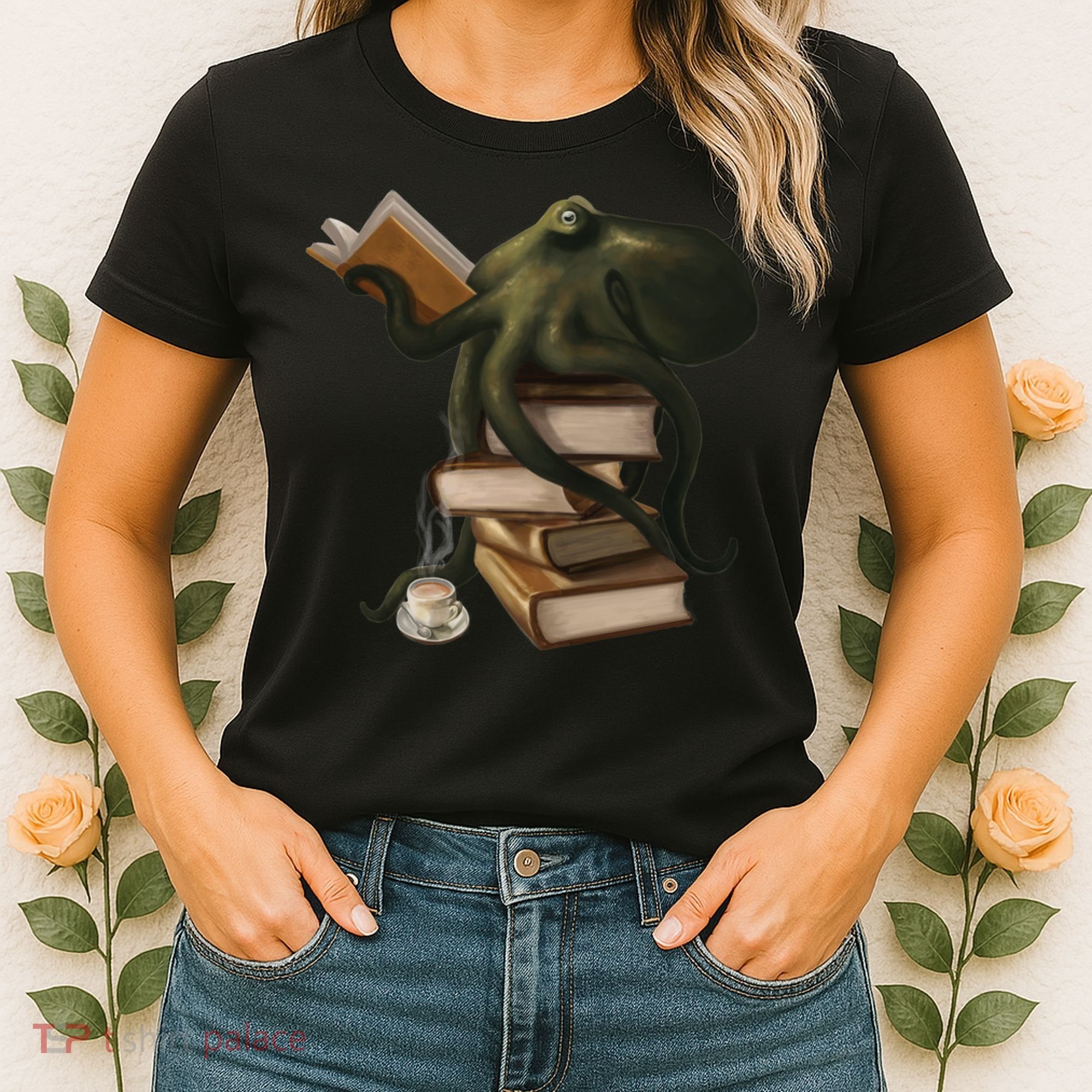 Wellread Octopus Women's T-Shirt