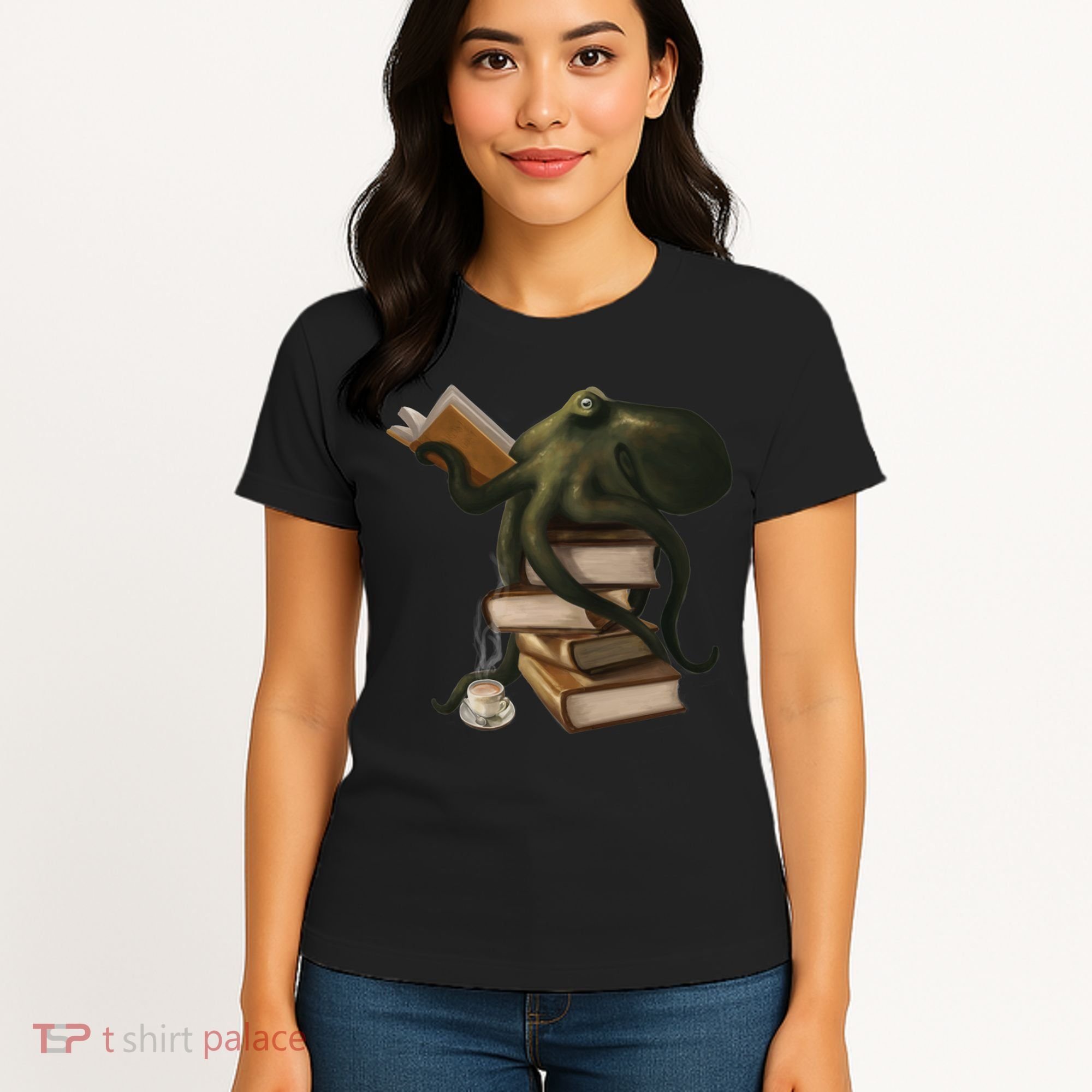 Wellread Octopus Women's T-Shirt