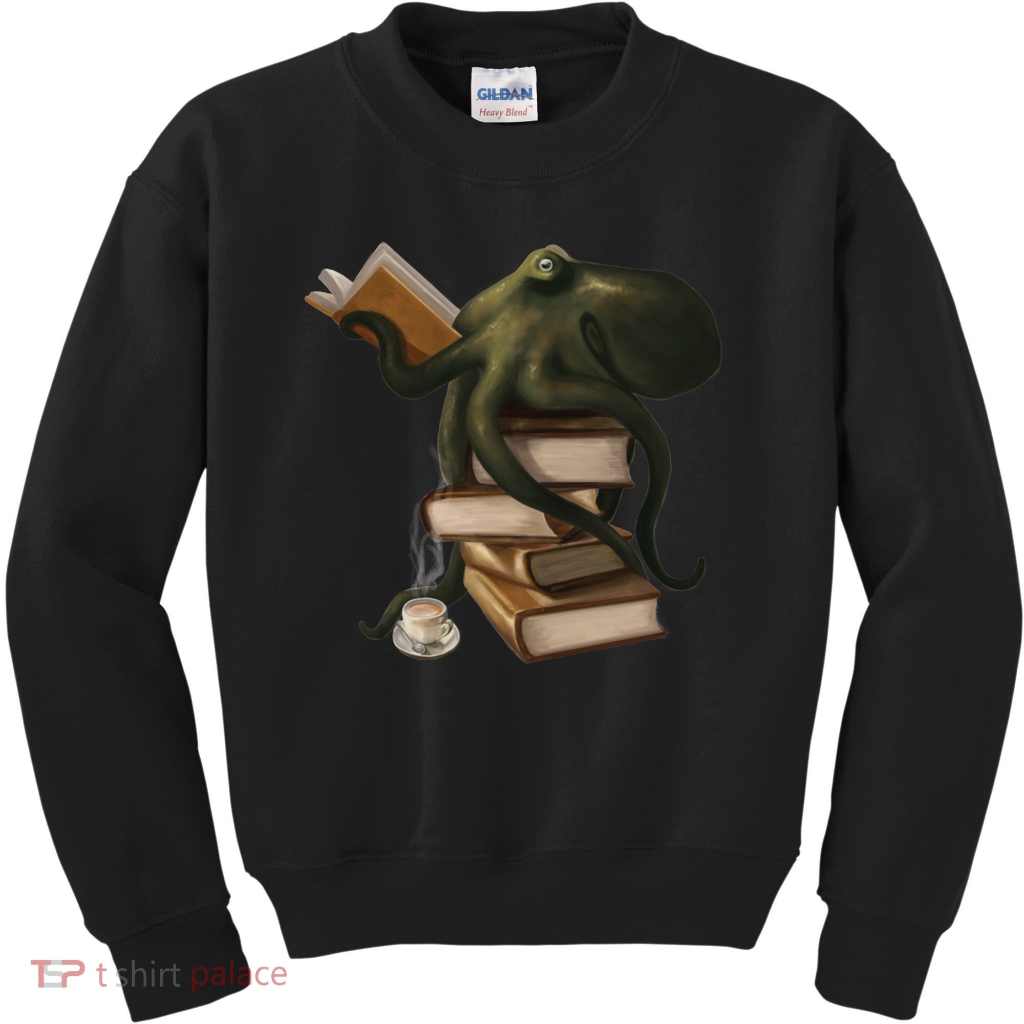 Wellread Octopus Kids Sweatshirt