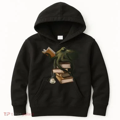 Wellread Octopus Kids Hoodie