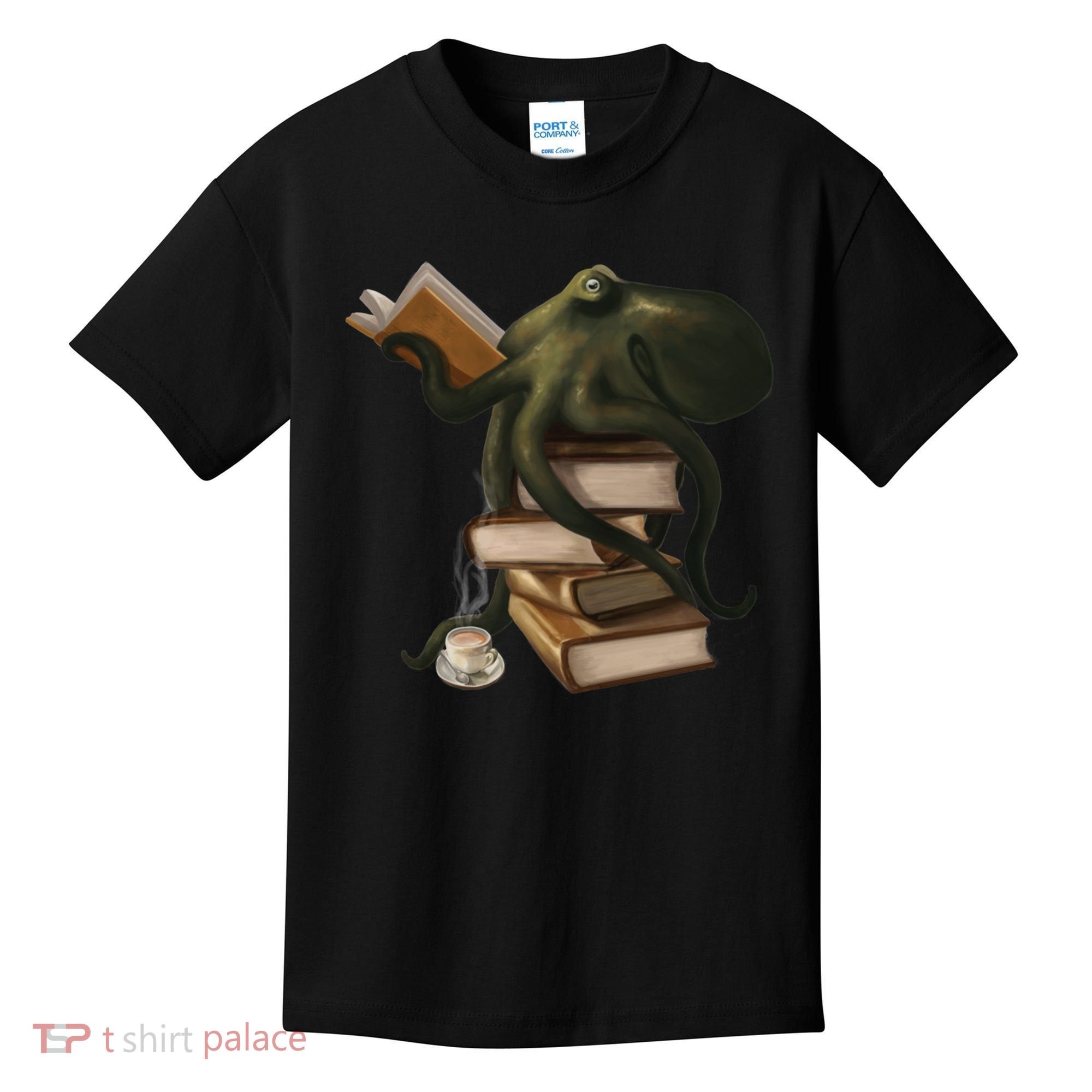 Wellread Octopus Kids T-Shirt
