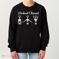 Workout Obsessed Wine Lover Women's Sweatshirt thumb 0