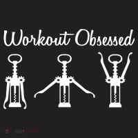 Workout Obsessed Wine Lover Beanie thumb 2