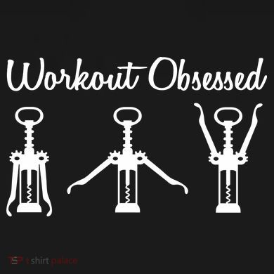 Workout Obsessed Wine Lover Tote Bag