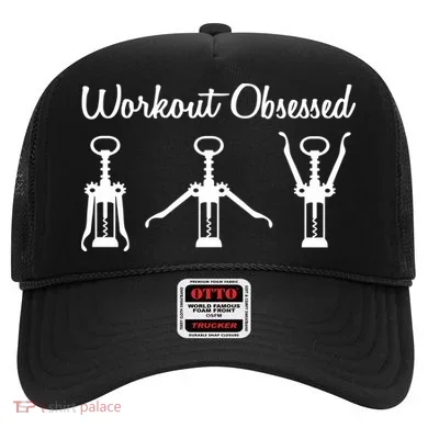 Workout Obsessed Wine Lover Hat