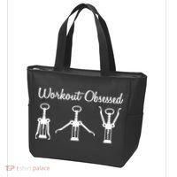 Workout Obsessed Wine Lover Tote Bag thumb 3
