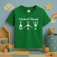 Workout Obsessed Wine Lover Toddler T-Shirt thumb 3