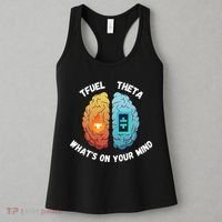What’S On Your Mind Theta Crypto Theta Tfuel Theta Coin Crytopcurrency Women's Tank Top thumb 3