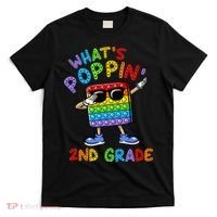 Whats Poppin 2nd Grade Back To School T-Shirt thumb 0