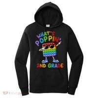 Whats Poppin 2nd Grade Back To School Women's Hoodie thumb 0