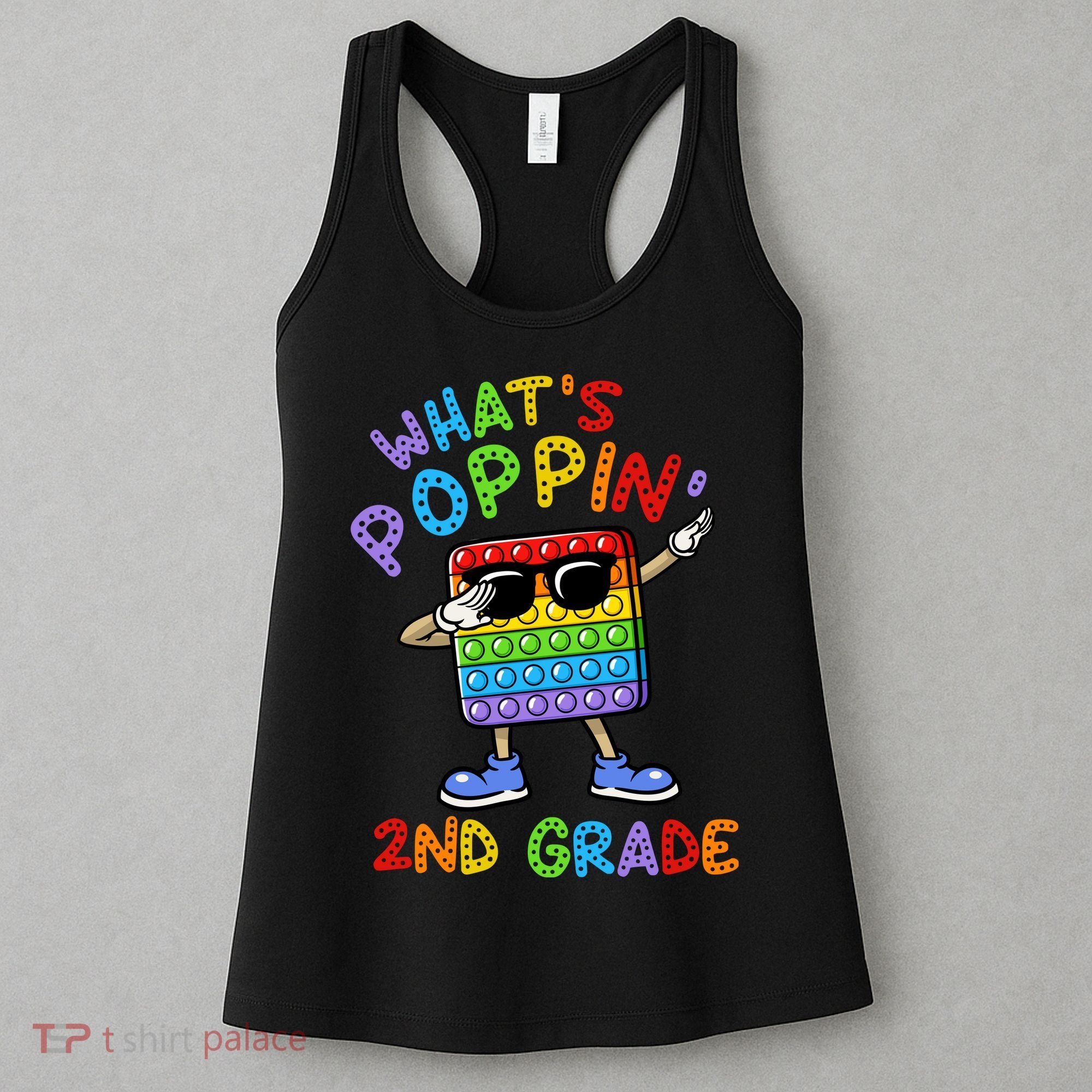 Whats Poppin 2nd Grade Back To School Women's Tank Top