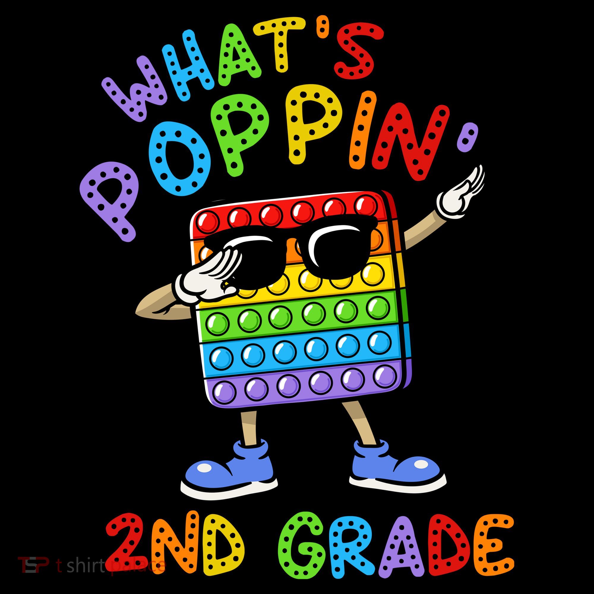 Whats Poppin 2nd Grade Back To School Baby Bodysuit