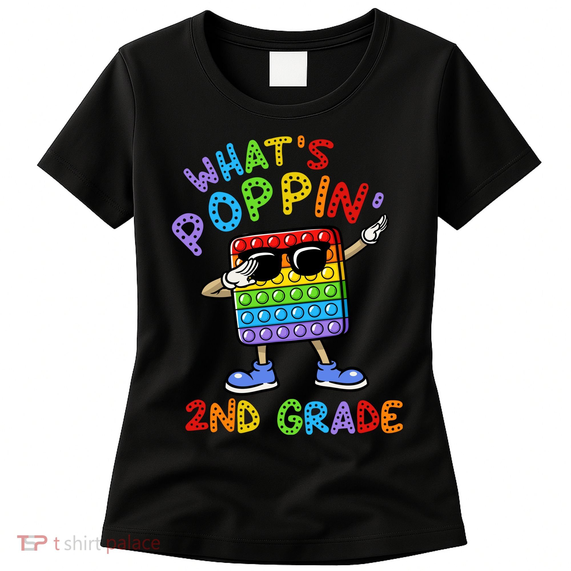 Whats Poppin 2nd Grade Back To School Women's T-Shirt