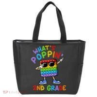 Whats Poppin 2nd Grade Back To School Tote Bag thumb 0