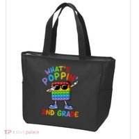Whats Poppin 2nd Grade Back To School Tote Bag thumb 3