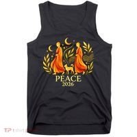 Walk Peace 2026 World Peace Monks Aloka Dog Spiritual Tank Top thumb 0