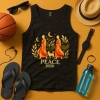 Walk Peace 2026 World Peace Monks Aloka Dog Spiritual Tank Top thumb 4