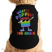 Whats Poppin 3rd Grade Back To School Doggie Tank thumb 0