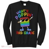 Whats Poppin 3rd Grade Back To School Sweatshirt thumb 0