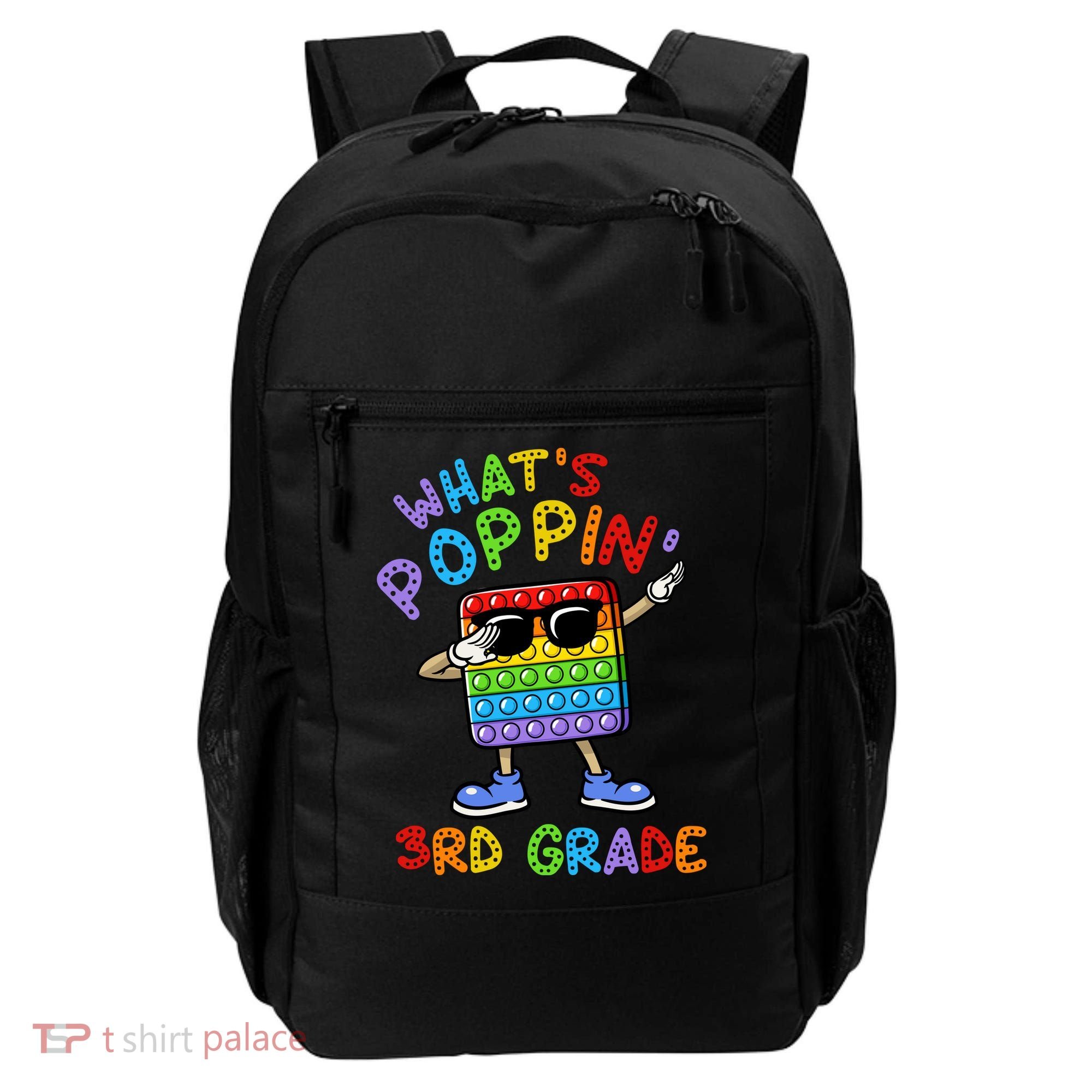Whats Poppin 3rd Grade Back To School Backpack