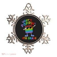 Whats Poppin 4th Grade Back To School Ornament thumb 0