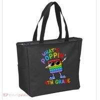 Whats Poppin 4th Grade Back To School Tote Bag thumb 2