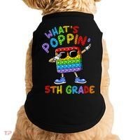 Whats Poppin 5th Grade Back To School Doggie Tank thumb 0