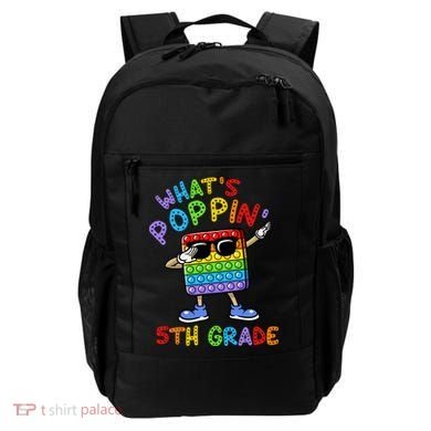 Whats Poppin 5th Grade Back To School Backpack