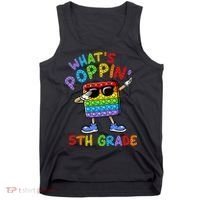 Whats Poppin 5th Grade Back To School Tank Top thumb 0