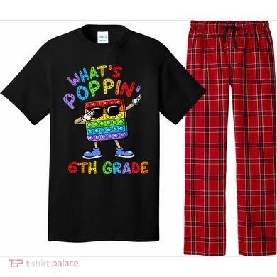 Whats Poppin 6th Grade Back To School Pajama Set