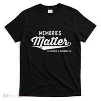 Wear Purple AlzheimerS Awareness Gifts Memories Matter Gift T-Shirt thumb 0