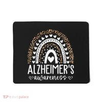 Wear Purple Alzheimers Awareness Leopard Rainbow Mousepad thumb 0