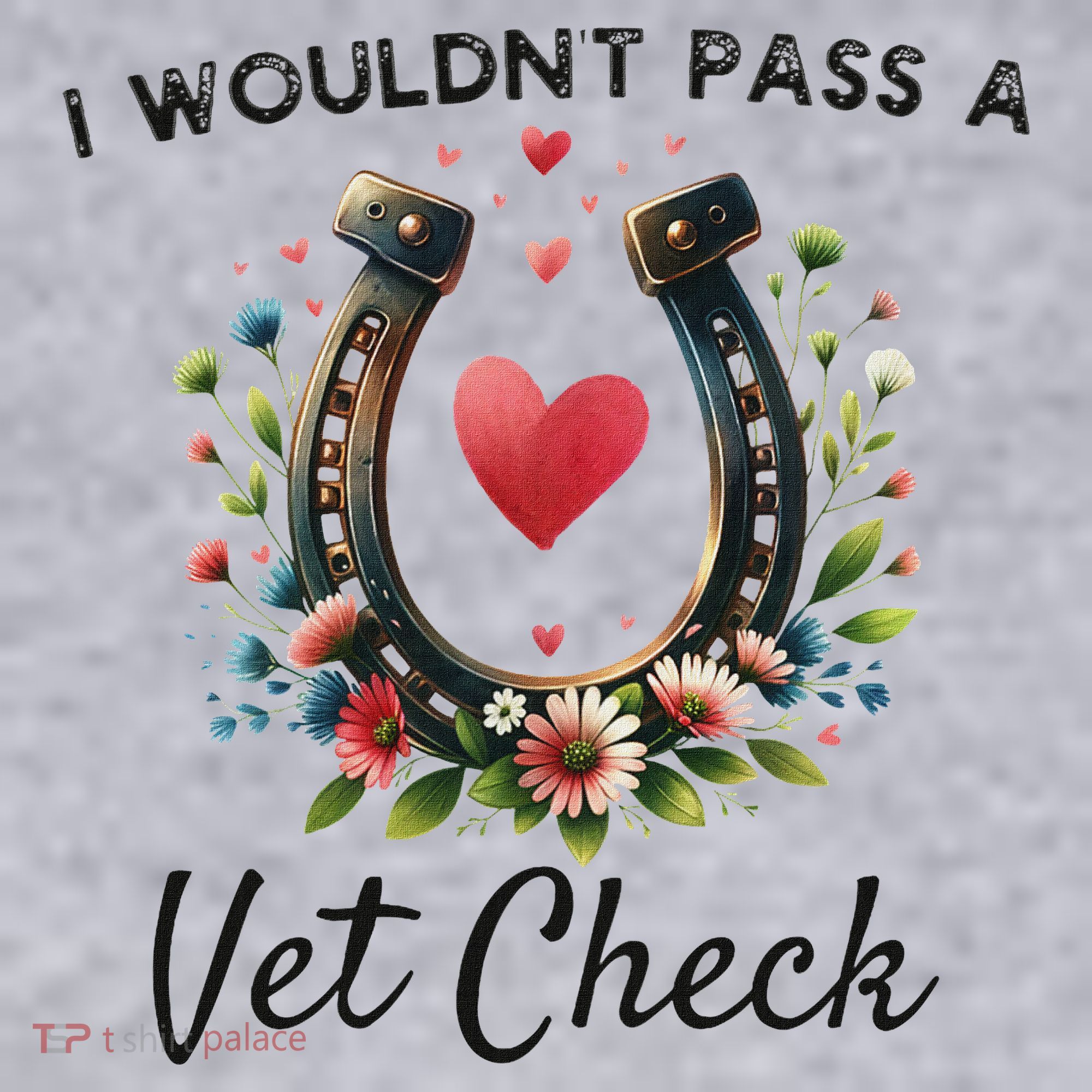 WouldnT Pass A Vet Check Equestrian Humor Women's Sweatshirt