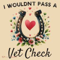 WouldnT Pass A Vet Check Equestrian Humor Tote Bag thumb 4