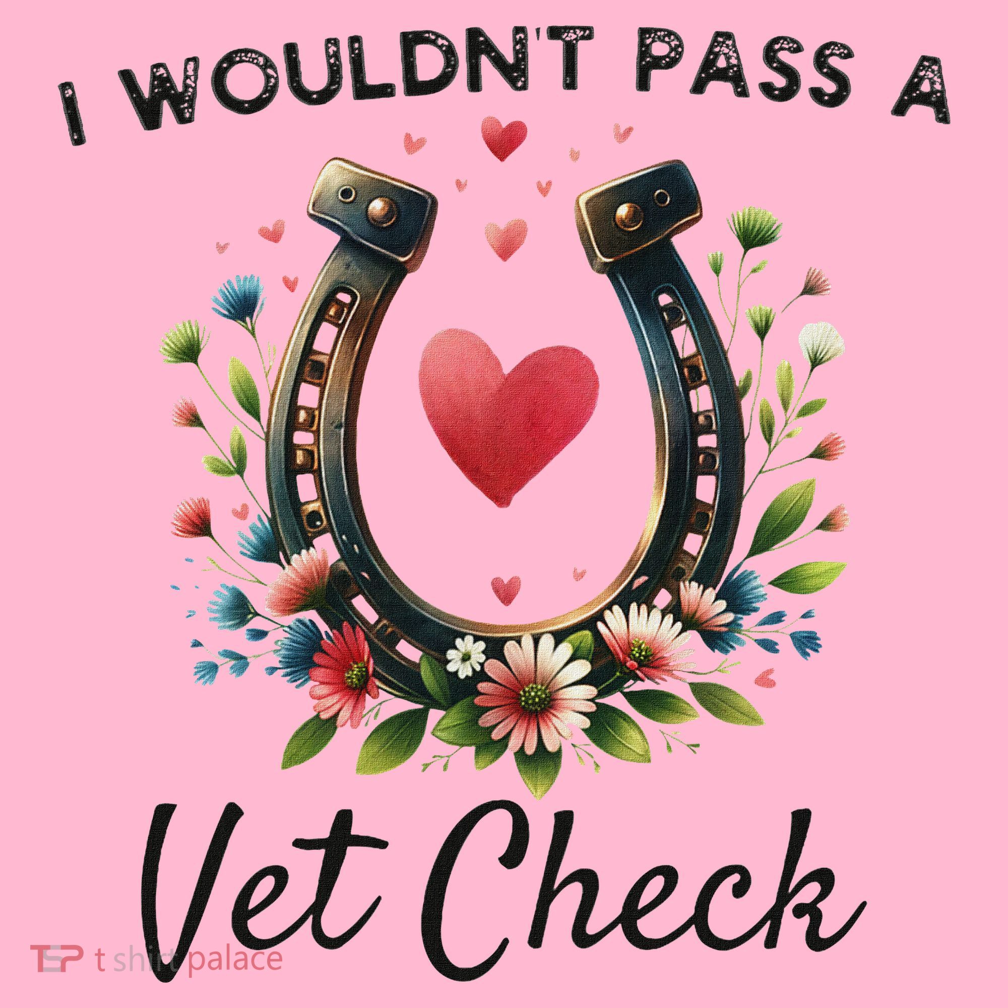 WouldnT Pass A Vet Check Equestrian Humor Coaster