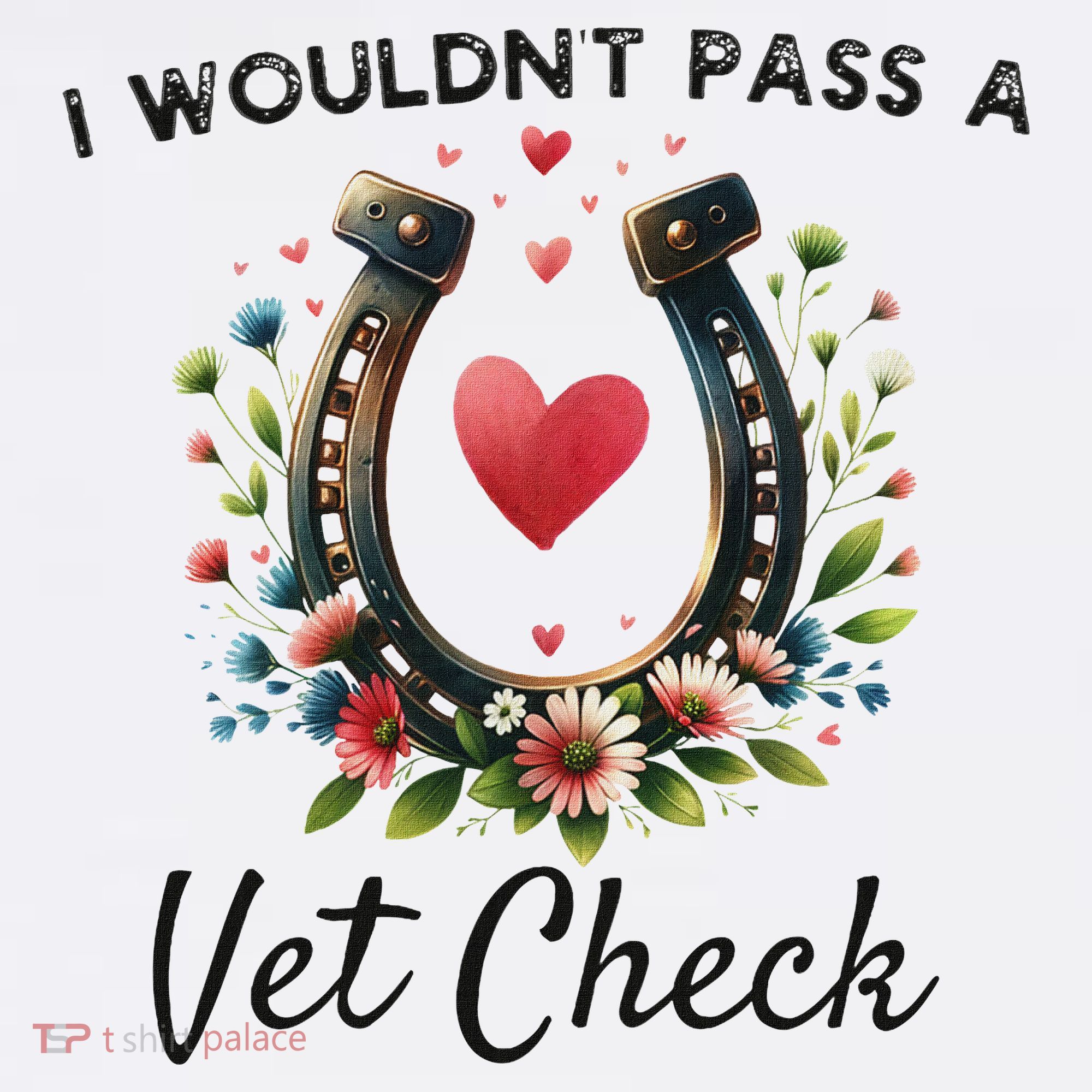 WouldnT Pass A Vet Check Equestrian Humor Apron