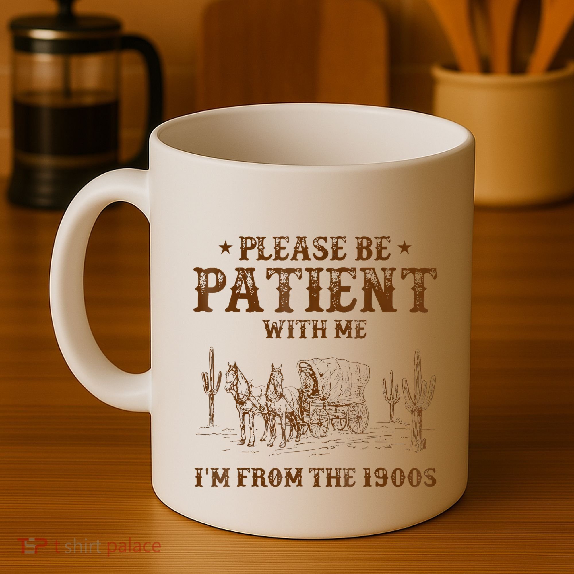Western Please Be Patient With Me Im From The 1900s Gift Coffee Mug