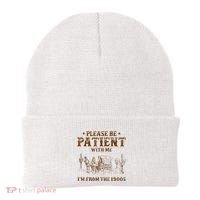 Western Please Be Patient With Me Im From The 1900s Gift Beanie thumb 0