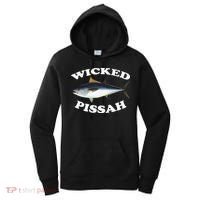 Wicked Pissah Bluefin Tuna Illustration Fishing Angler Gear Women's Hoodie thumb 0
